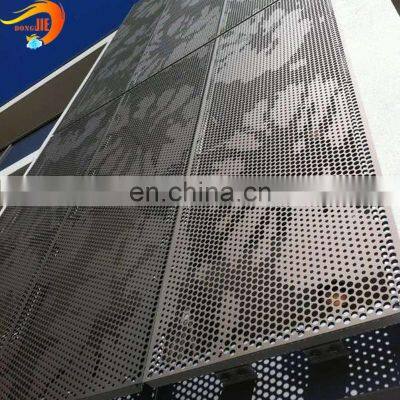 Facade cladding perforated metal sheet high technology demand