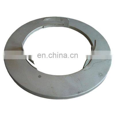 Customized Galvanized Round Filter Metal End Caps manufacturer with gasket in China