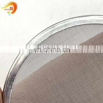 China Supply Round Stainless Steel Welded Woven Filter Disc