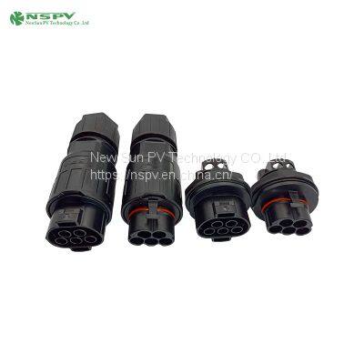 China factory Solar AC 5P connectors panel to panel type inverter ac connector
