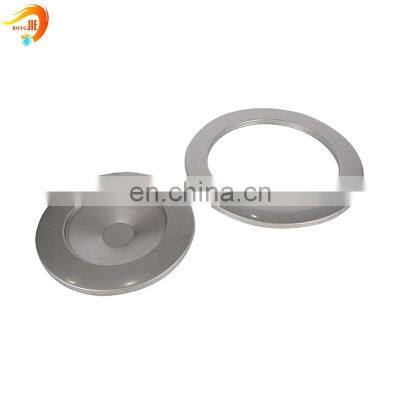 Factory Manufacturer Galvanized Steel Filter Component Metal Dust Air Filter End Caps