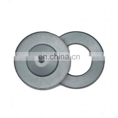 Customized Galvanized Air filter metal end cover Auto parts filter end caps