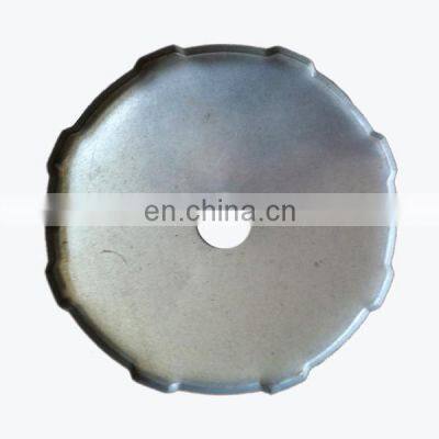 Customized Galvanized Filter Metal End Covers manufacturer in China
