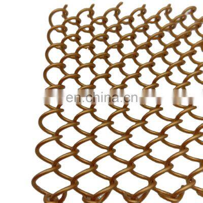 Woven mesh decorative curtain mesh crimped wire mesh