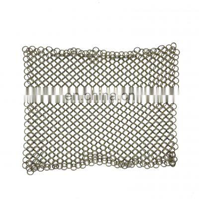 Hot Selling Stainless Steel 304 Decorative Ring Metal Mesh For Screens & Room Dividers