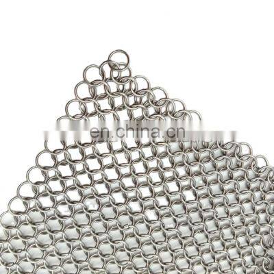 Professional Manufacturer Interior Decoration Stainless Steel Ring Mesh