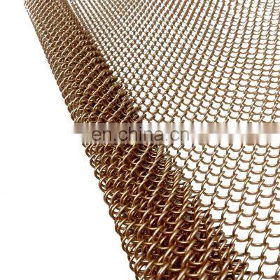 Professional manufacturer facade decoration metal mesh chain link mesh