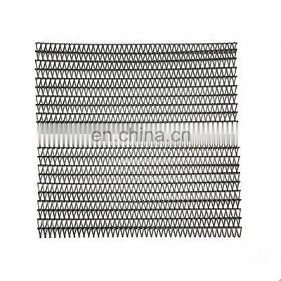 Stainless steel spiral weave wire mesh decorative curtain divider