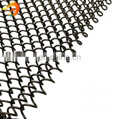 High quality aluminum chain link metal curtain mesh fence
