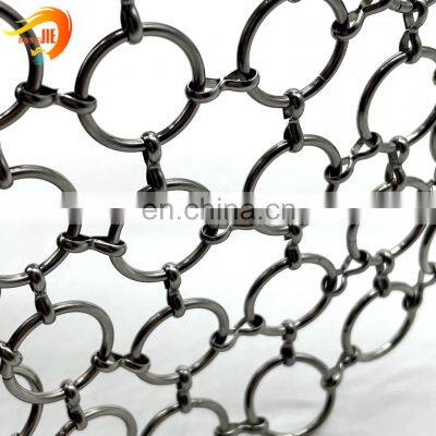 Chain mail metal mesh ring mesh curtain online sales with best service
