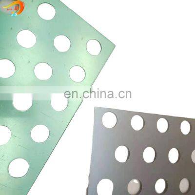 perforated aluminum sheet coated with black vinyl powder product