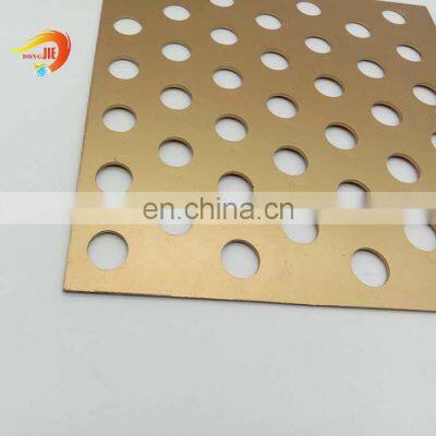 cladding aluminum panel perforated outdoor steel screen perforated metal mesh