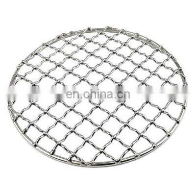 Bbq Mesh Factory Price Bbq Grill Wire Mesh Barbeque/ Bbq Hamburger Mesh Circle