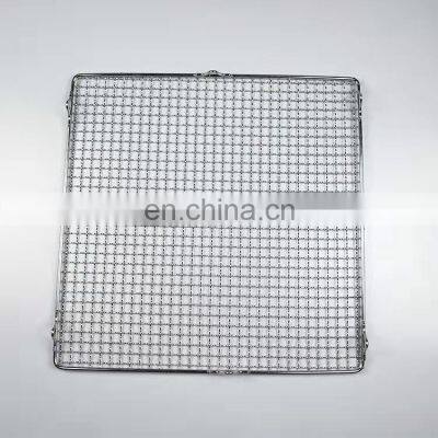 barbecue wire mesh /barbecue grill netting/stainless steel BBQ grill