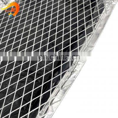 Flattened stainless sheet expanded metal mesh for grill