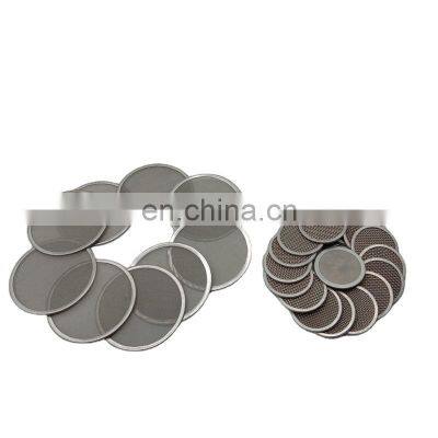 High quality stainless steel filter disc round aluminum edging filter disc