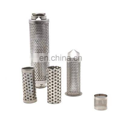 Factory Price Custom Stainless Steel Wire Mesh Cylinder Filter Tube