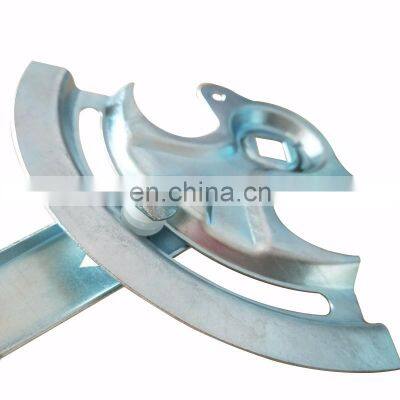 Quadrant handle sheet metal volume control damper damper dial regulator