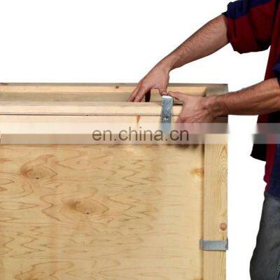 OEM Metal Stamping Crate Clip Sheet Metal Reusable Plywood Box Clips Metal Snap Spring Steel Crate Clips