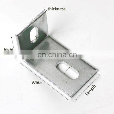 Stainless Steel Stone Cladding Fixing System Marble Angle Metal L Shape Bracket