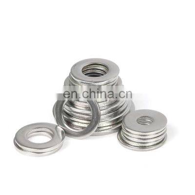 Hot Sale Hardware Fastener M16M18 Stainless Steel SS304 SS316 Round Flat Washer