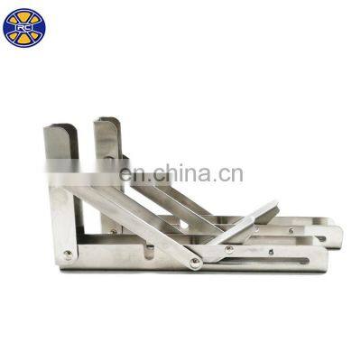 Heavy Duty Furniture Shelf Triangle Folding Steel Metal Angle Table Support Bracket