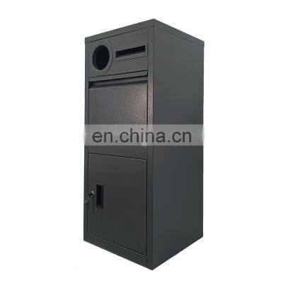 Outdoor Extra Large Post Box Parcel Drop Box Metal Storage Parcel Drop Box