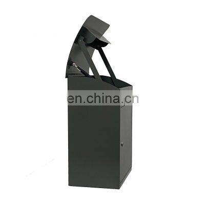 Wall Mount Locking Drop Box Steel Mailbox Anti-theft Design