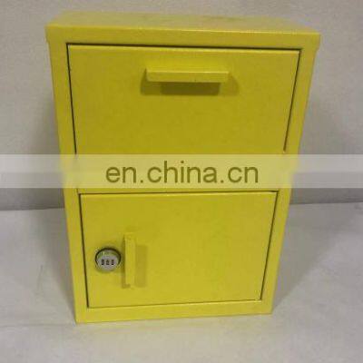 smart drop box safe lock custom mailbox with logo letter box us mail