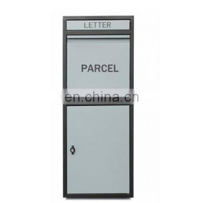 New Arrival Preorder Anti Theft Outdoor Wall Mount Detachable Metal Smart Mailbox Parcel Box for Residential Delivery Drop Box