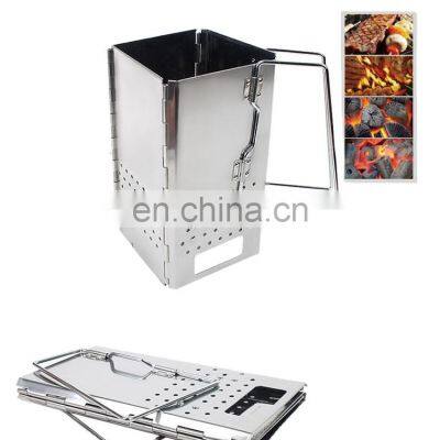 Custom Outdoor Wood Burning Fire Pit Folding Bbq Grill Corten Steel Outdoor Fire Pit