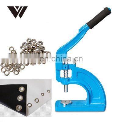 Weldon New arrival manual thick tarpaulin hand press metal eyelet machine for paper leather