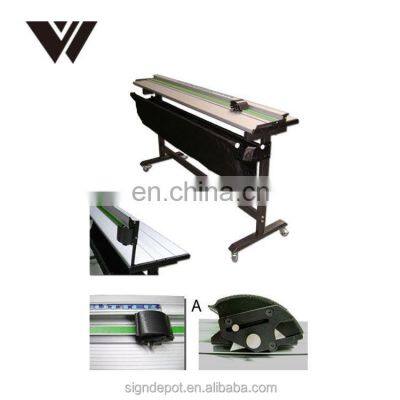 Manual PVC/Format Paper Guillotine Trimmer Cutter with Support Stand