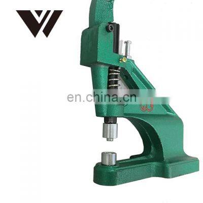 Weldon hand press strong snap button machine manual eyelet machine hand press punching machine
