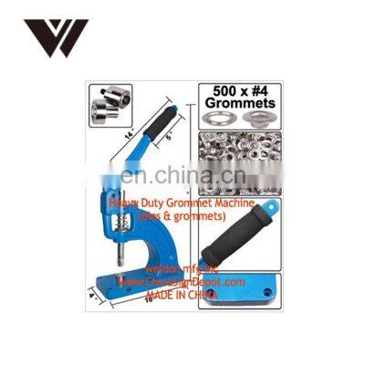 Hand press Grommet machine for rivet setter, eyelet setter