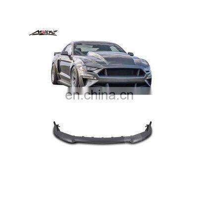 2019 Year body kits for Ford Mustang Front Lip for Ford Mustang GT500 Front Lip A style