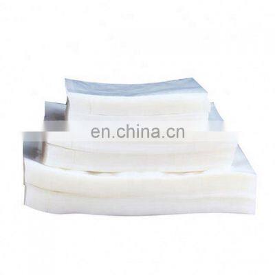 Customizable food grade transparent nylon laminated polyethylene vacuum bag