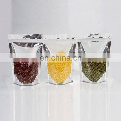 Wholesale Hot selling aluminum foil flat pouch surface smell proof small mylar bags with zipper