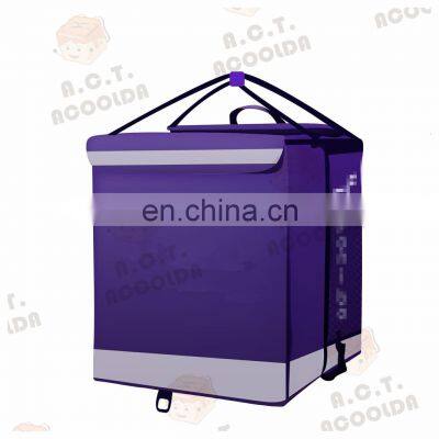 Fonibo Insulated Food Delivery Bag Waterproof Food Delivery Bag Expandable Pizza Thermal Bag