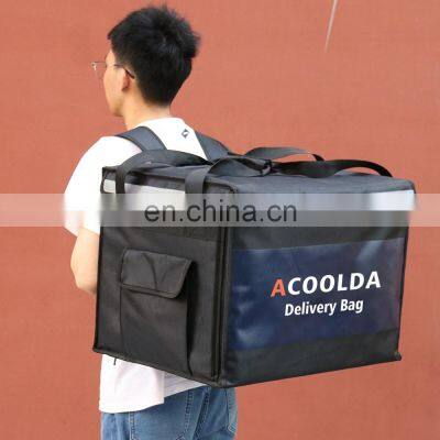 Food Delivery Backpack Cooler Bags Thermal Custom Logo Waterproof