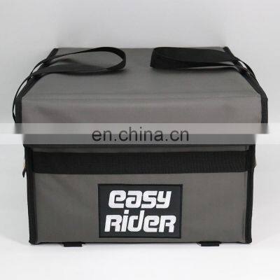 Custom Waterproof Thick Large Big Thermal Insulated Food Delivery Backpack Delivery Bag Motorcycle