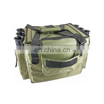 Outdoor Waterproof Carp Fishing Tackle Rod Carry Cooler Bag, Customized Outdoor Multi Purpose Insulated Fish Cool Bag%