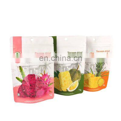 Wholesale Custom Logo Plastic Snack Dried Fruit Package Pouch Dry Food Stand up Pouch Bags