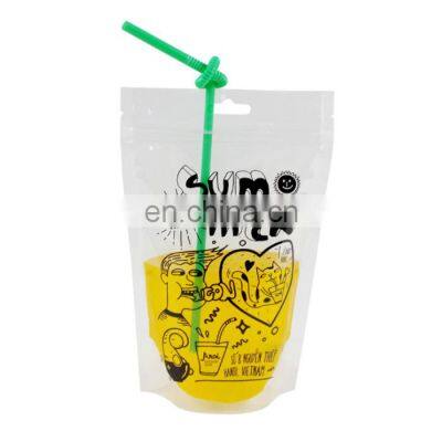 plastic stand up beverage liquid juicy pouch fruit drink pouch