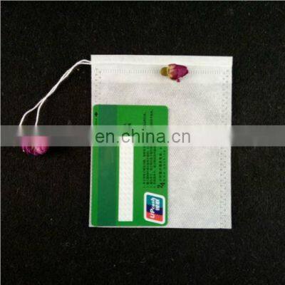 High quality heat seal tea bag filter paper/Custom drawstring empty heat seal filter paper tea bag