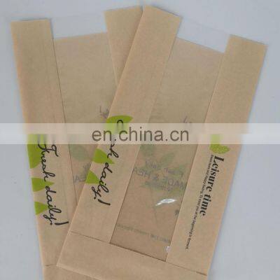 kraft paper packaging bag for food , bread paper bag,counter paper bag,