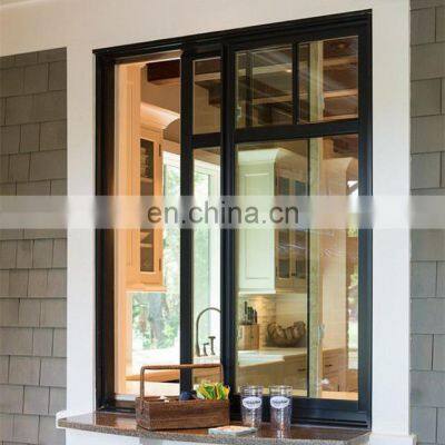 New Outdoor Sills Restaurant Kitchen Aluminium Sliding Pass Through Window