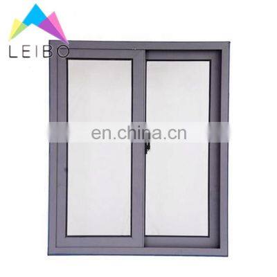 Double Pane Horizontal Storm Custom Color Sliding Glass Aluminum Profile Window/Aluminum Small Sliding Windows