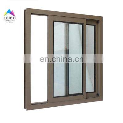Aluminium Doors And Window Designs Soundproof Double Glazed Aluminum Sliding Windows