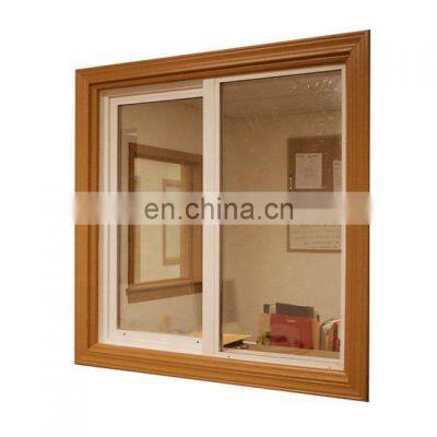 Australian Standard PVC Profile Frame Sliding Window Double Glazed UPVC Windows